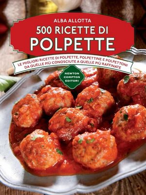 cover image of 500 ricette di polpette